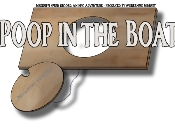 Poop in the Boat Sticker